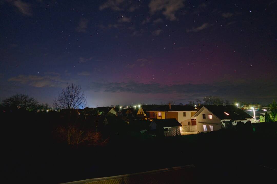 Foto: VIDEO: V Špačinciach bolo vidieť polárnu žiaru. Kde všade ste ju mohli pozorovať?