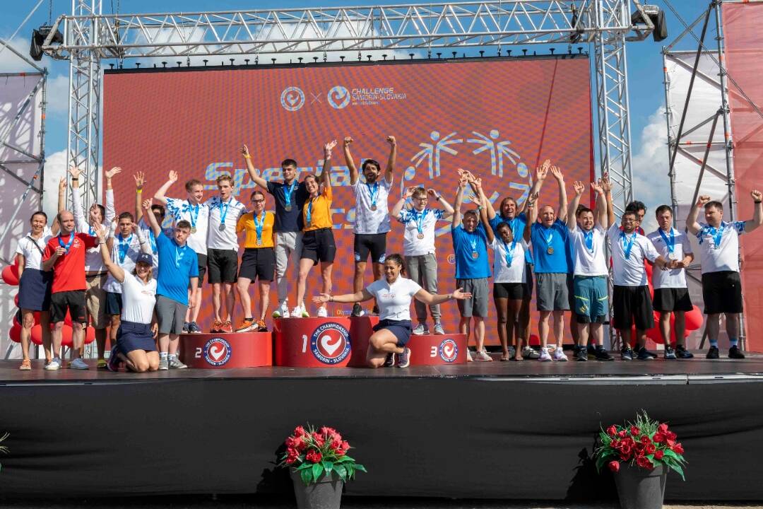 FOTO: V Šamoríne sa konala Špeciálna olympiáda v triatlone. Titul Majstra Európy získal Slovák