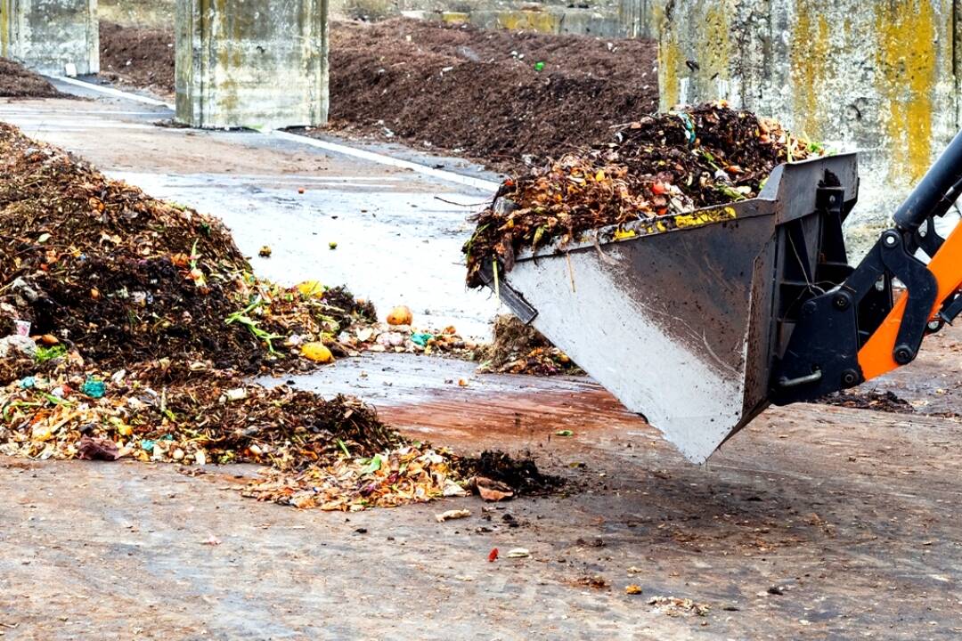 Foto: V Cíferi postavili modernú kompostáreň na spracovanie zeleného odpadu. Od júla bude spracovávať aj kuchynský bioodpad