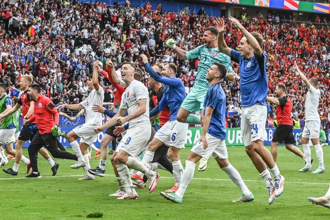 Foto: ONLINE EURO 2024: Slovensko - Rumunsko 1:1 Slovensko postúpilo do osemfinále