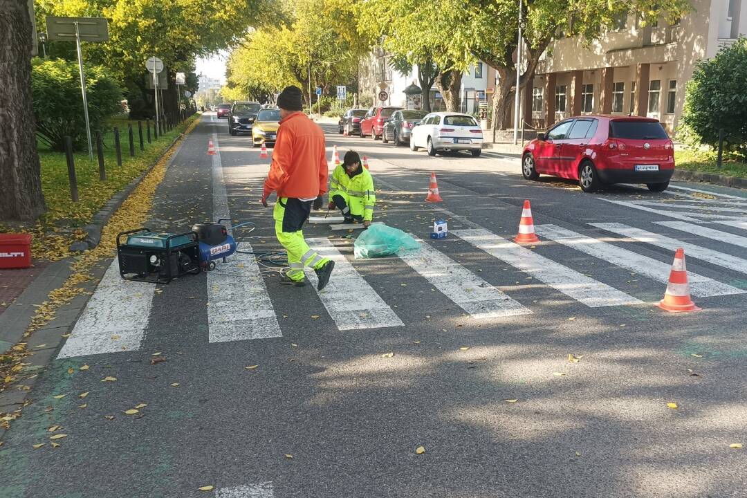 FOTO: V Galante prebiehajú práce, ktoré majú zvýšiť bezpečnosť v meste