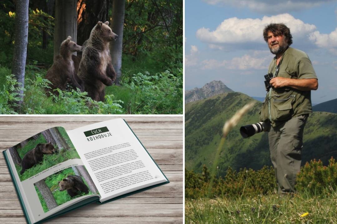 Foto: S medveďmi sa stretol viac než 100-krát. Na vydanie knihy o zážitkoch so šelmami vznikla zbierka