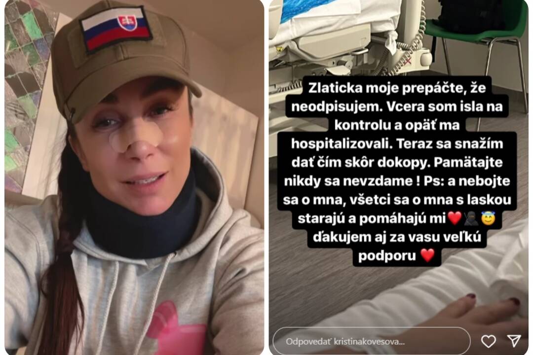 Foto: Redaktorka Kristína Kövešová je opäť hospitalizovaná. Jej zdravotný stav sa zhoršil, útočník skončil vo väzbe