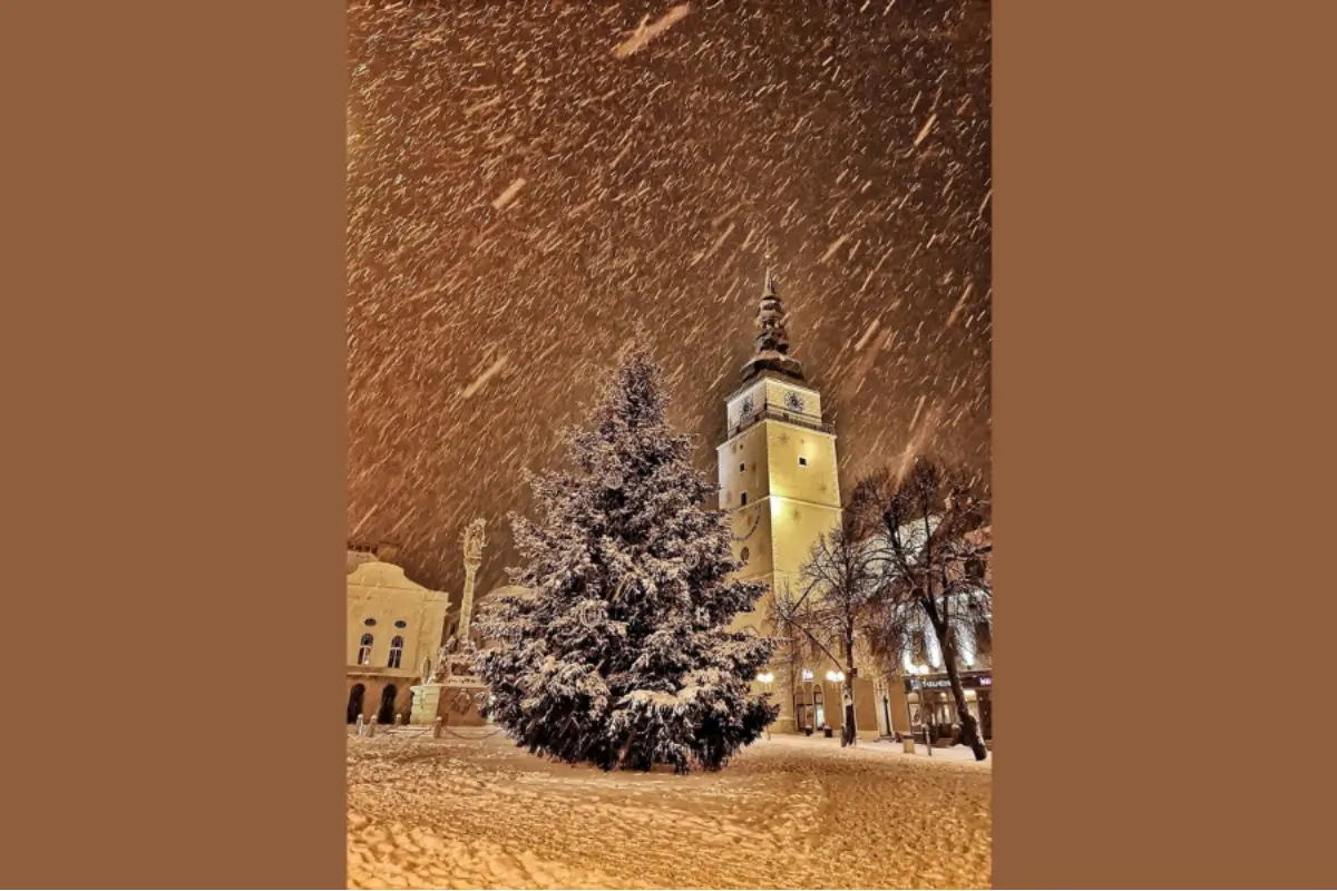 FOTO: Budú tohtoročné Vianoce bez snehu? Trnavčania spomínajú na krásne zasneženú Trnavu len pred pár rokmi