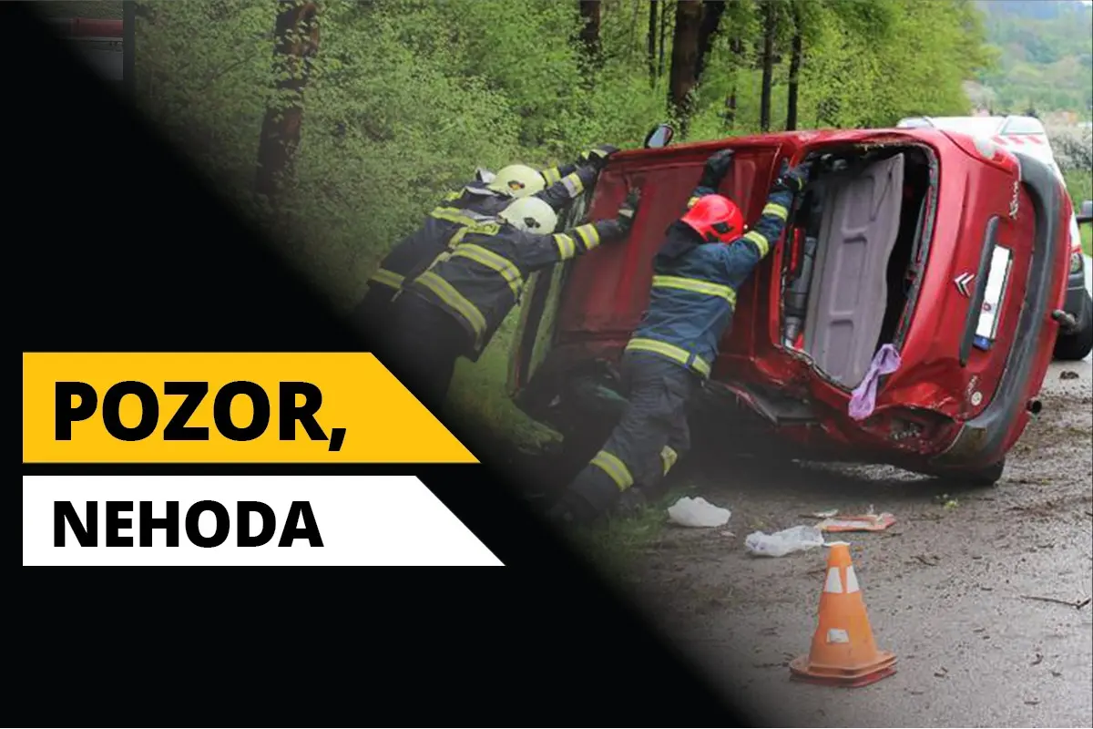 Foto: Na R7 pred Šamorínom havarovalo osobné auto, úsek je ťažšie prejazdný