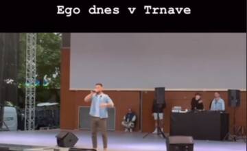 Raper Ego prerušil koncert a zaspieval chorál fanúšikov klubu Spartak Trnava. Reagoval na to Ultras Slovan