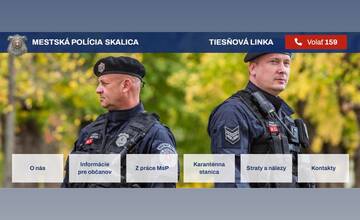 Skalica spúšťa nový web mestskej polície. Legislatíva a aktuálne správy pre občanov na jednom mieste
