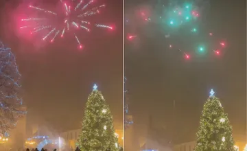 VIDEO: Takto sa oslavoval Silvester na námestí v Trnave. Treba tento hluk z petárd a ohňostrojov?, hnevajú sa ľudia