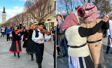 FOTO+VIDEO: V Trnavskom kraji sa naplno oslavovali fašiangy. Boli ste v jednom zo sprievodov aj vy?