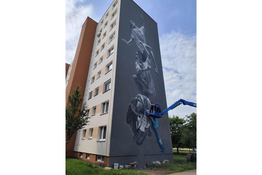 FOTO: Mural na ulici Ludvika van Beethovena, foto 2