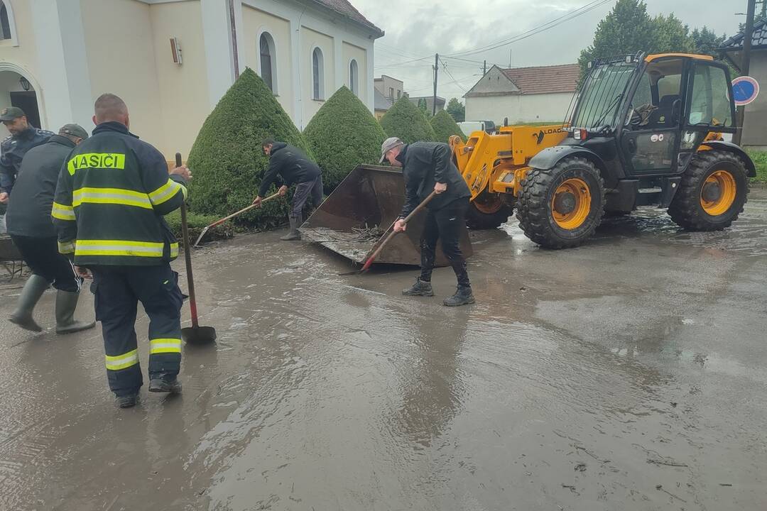 FOTO: Zásah hasičov v okrese Skalica, foto 7