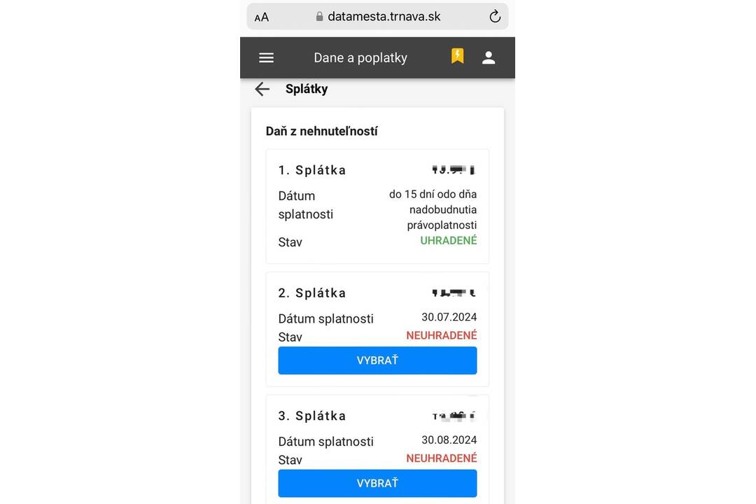 FOTO: Miestne Dane a Poplatky Už Môžete Uhradiť Cez Aplikáciu DataMesta, foto 5