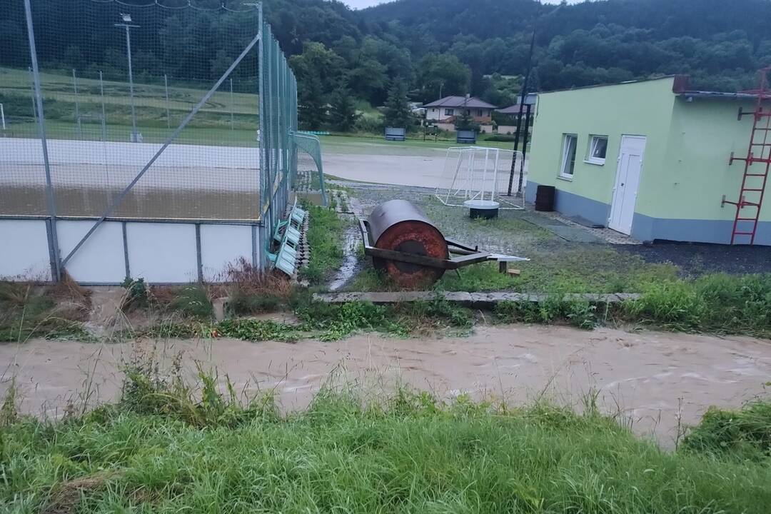 FOTO: Záplavy v obci Buková, foto 2