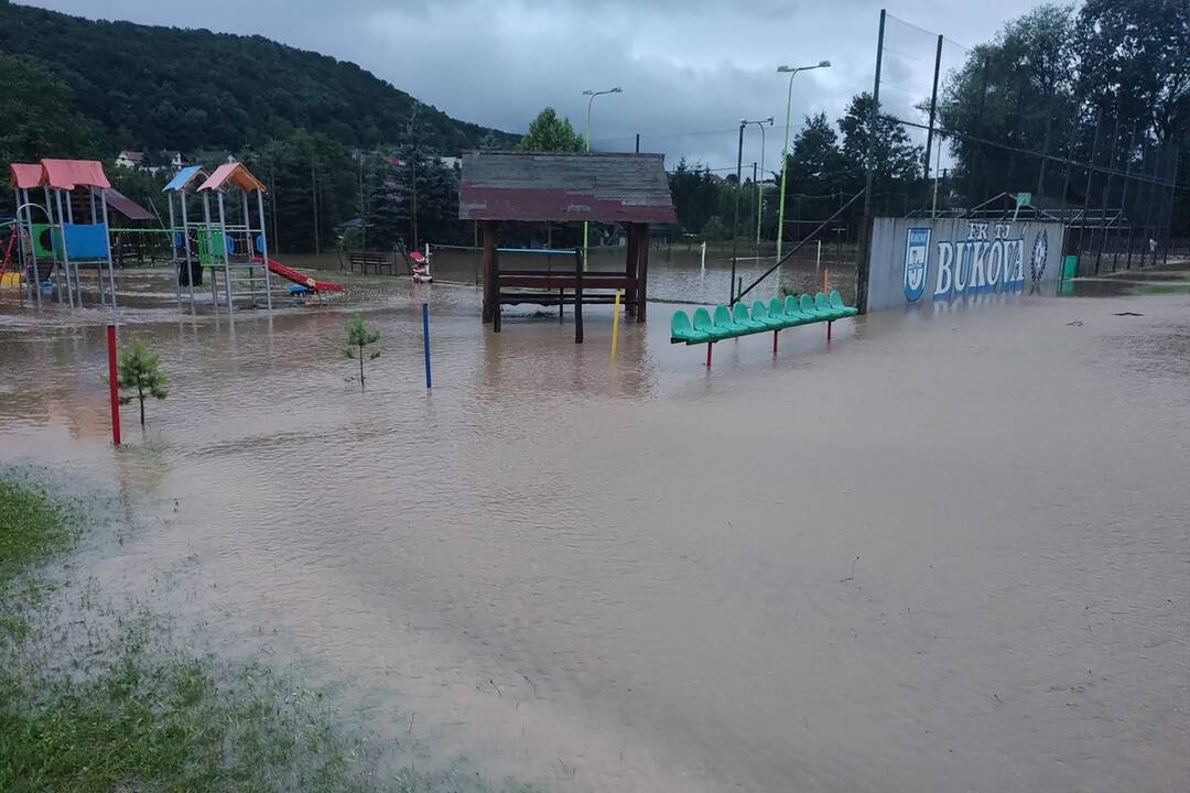 FOTO: Záplavy v obci Buková, foto 7