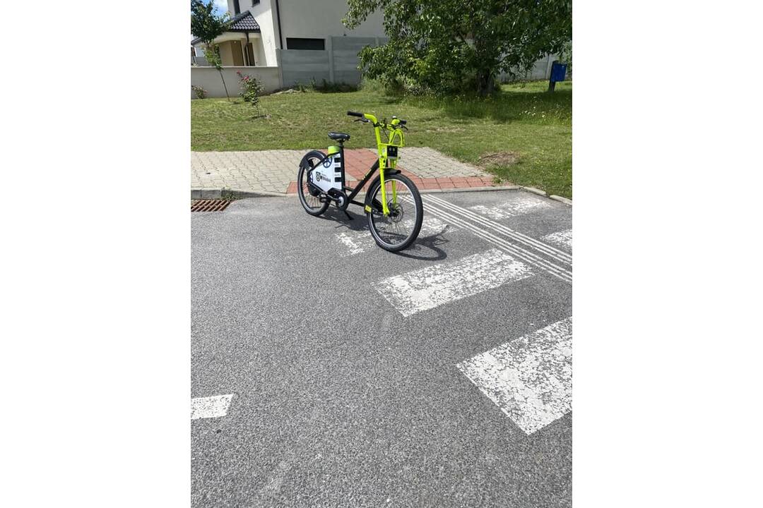 FOTO: Odparkované bicykle v Trnave, foto 1