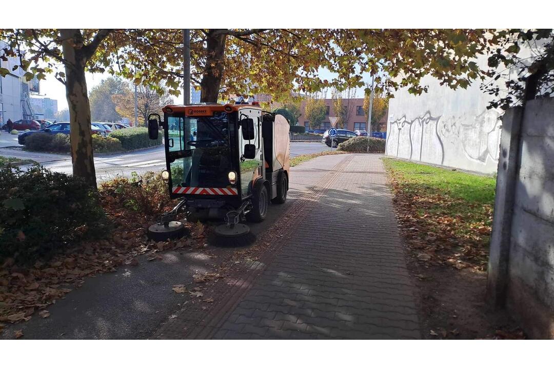 FOTO: Z Trnavy zmizli suché a poškodené stromy, opadané lístie a odpadky , foto 4