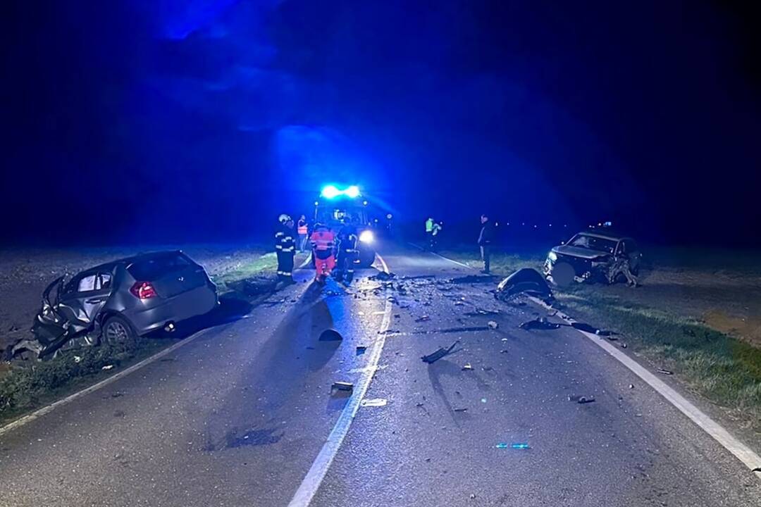 FOTO: Tragická dopravná nehoda medzi mestom Sládkovičovo a obcou Veľké Úľany, foto 4